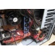 Компьютер Intel Core 2 Quad Q9400 в корпусе Ascot: корзина для дисков в Ноябрьске, вентилятор для памяти в Ноябрьске, видеокарта 512 Mb DDR4 ATI Radeon  (Ноябрьск)