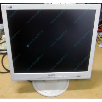 Монитор 17" TFT Philips 170S с битым пикселем в Ноябрьске, белый (Ноябрьск)